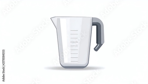 Modern stainless steel insulated travel tumbler with lid.