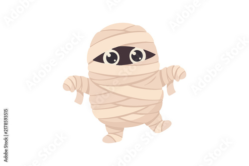 Obraz na płótnie Mummy Cartoon Character