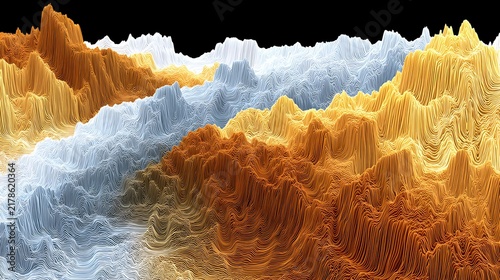 art of layered sketch textures creating visual rhythm and depth