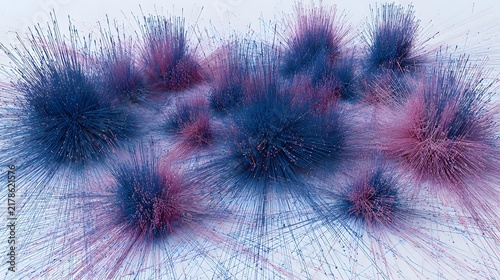 drawing of creativity breaking boundaries through expressive line art