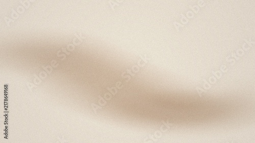 Abstract beige background with soft gradient waves and subtle film grain texture for minimalist design