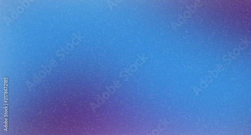 Konstfotografi Vibrant Blue and Purple Abstract Gradient Background with Soft Grain Texture