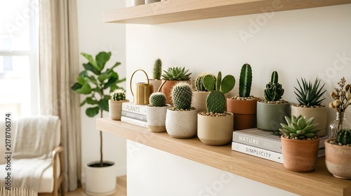 Mini cactus collection.