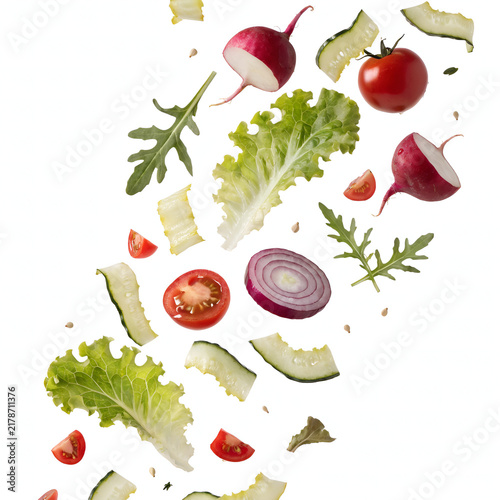 set of fresh vegetables,food, meat, vegetable, tomato, fresh, isolated, raw, vegetables, pepper, red, meal, salad, healthy, green, pork, onion, white, lettuce, ingredient, dinner, diet, garlic, parsle