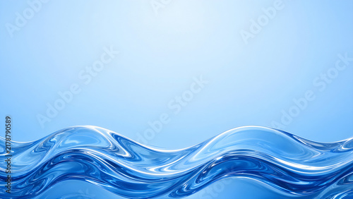 Glossy Magenta and Violet Fluid Silk Wave Background