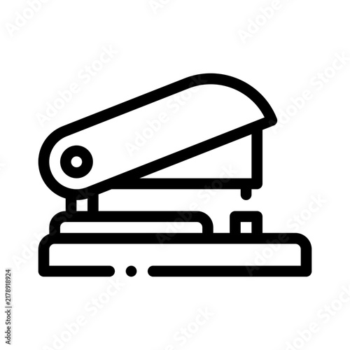 Fotografía stapler line icon