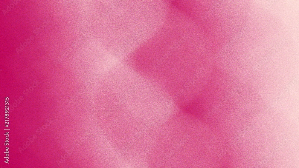 Fototapeta premium Soft Magenta Pink Refracted Light Gradient Background with Subtle Noise Texture for Elegant Aesthetic Poster, Cosmetic Backdrop, and Social Media Banner