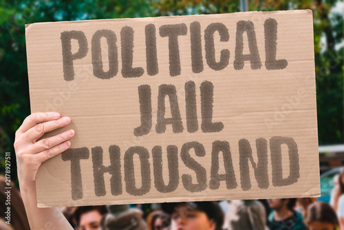 Foto "Political jail thousand" political prisoners in Russia
