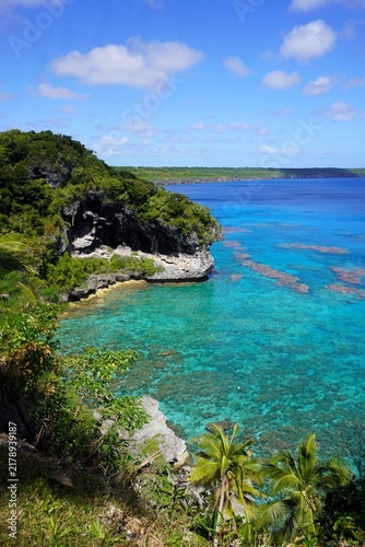 High Angle View of the Limestone Cliffs of Jokin, New Caledonia
