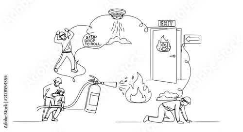 Fire Safety Evacuation: Training, Extinguisher Use, and Emergency Exit Procedures