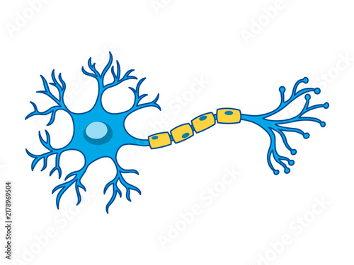 Neuron icon. Science icon. Flat vector icon concept.