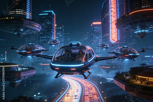 traffic at night