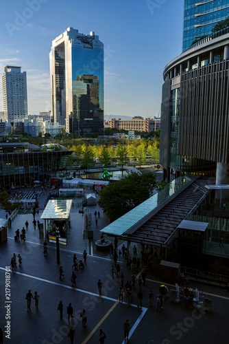Картината върху платно 大阪梅田・うめきたの風景