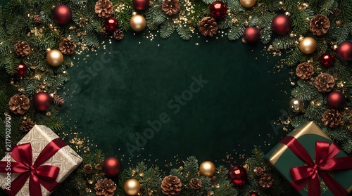 a sense of luxury and festive cheer for holiday greetings and designs
