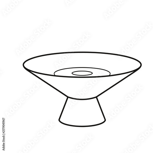 Outline of a Pedestal Bowl