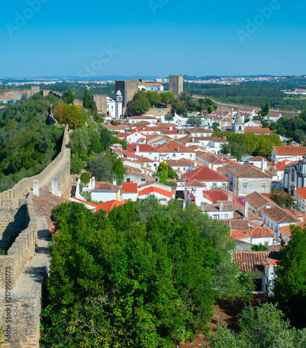 Obidos castle travel medieval Portugal