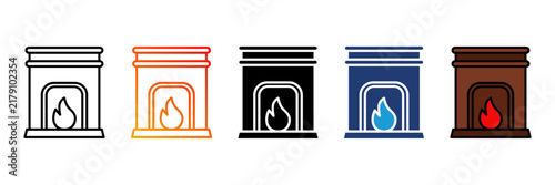 Fireplace, fireplace icon, christmas fireplace, cozy fireplace, winter fireplace, home fireplace, indoor fireplace, traditional fireplace, modern fireplace, fire, warm fire.