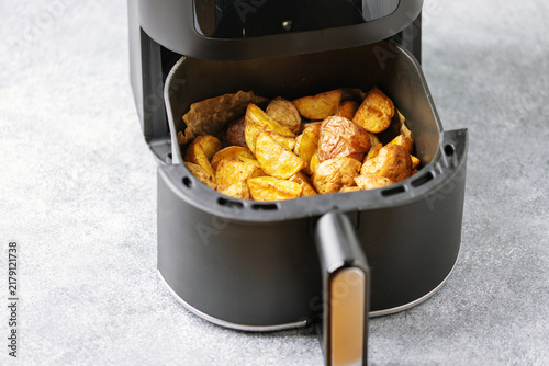 Air fryer homemade grilled potatoes