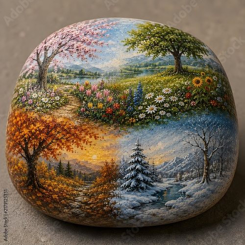 globe in the form of a tree
