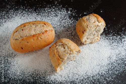 Fresh Multigrain Bread Buns