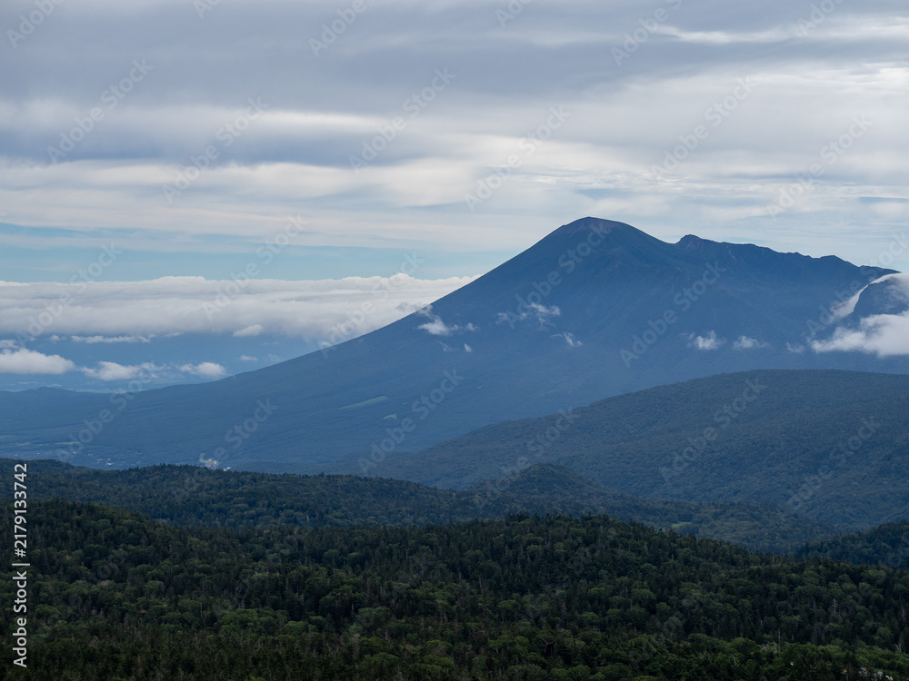 Fototapeta premium 雲海と岩手山