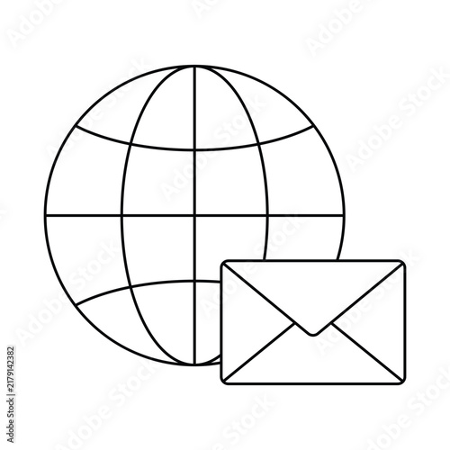 global email communication icon