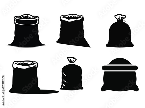 Sacks and Bags Elements Set