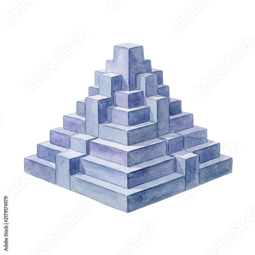 Stepped Terraced Massif