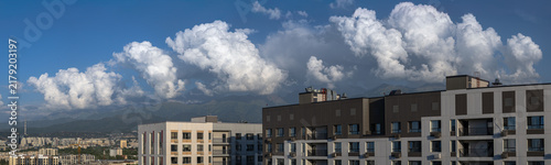 Almaty New City — New City District from Above 
