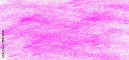 Pink crayon or colored pencil texture background with rough artistic strokes and grain