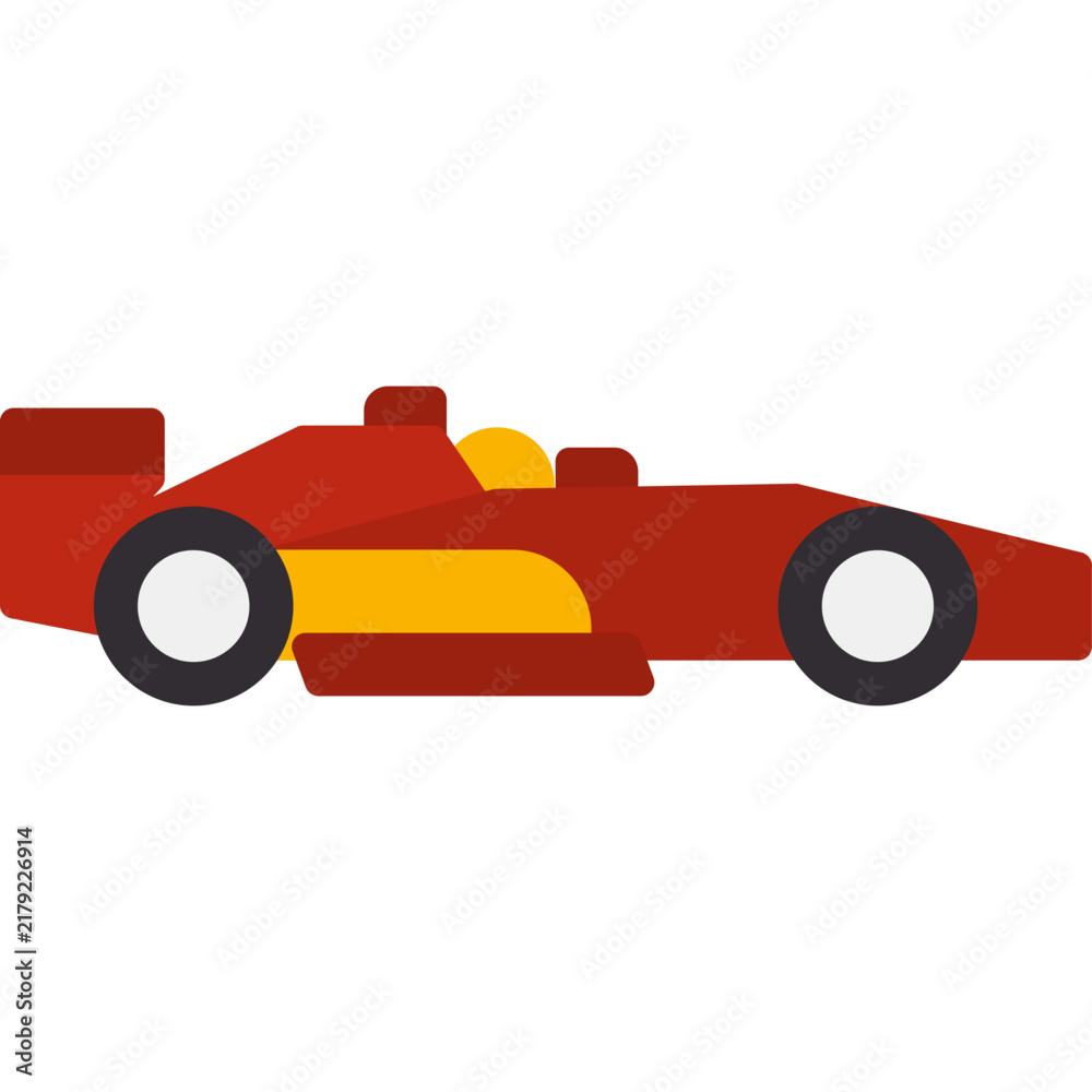 Obraz premium Racing Car Icon