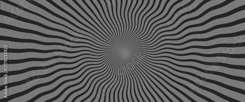 Abstract Sunburst Rays Background with Vintage Radial Burst and Retro Texture