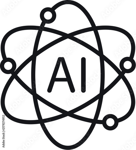 artificial intelligence, AI, atom, AI technology, machine learning, neural network, technology, innovation, automation, digital, science, data, algorithm, smart technology, futuristic, computing, digi
