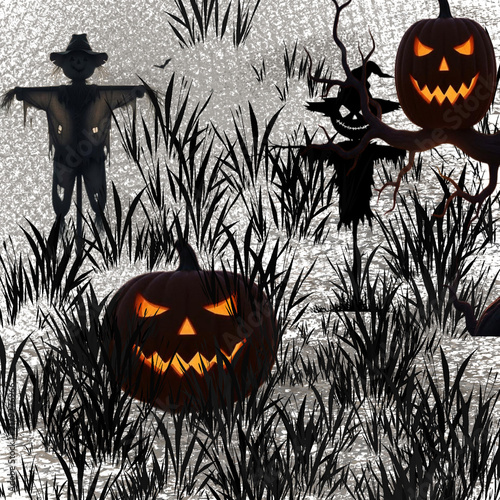 halloween pumpkin background