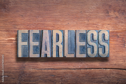 fearless word wood