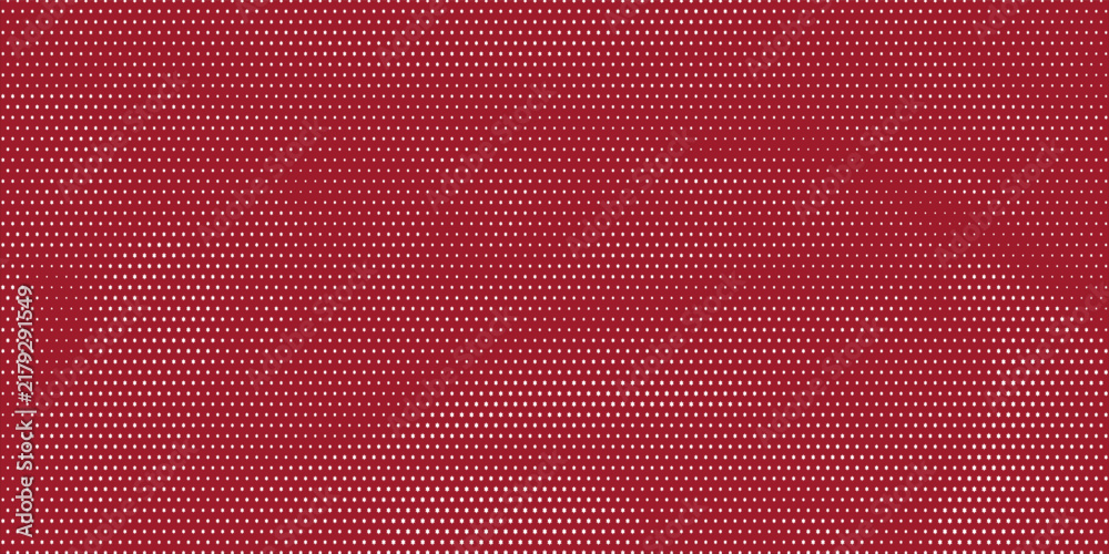Obraz premium Red White Halftone Dot Pattern Vector Background