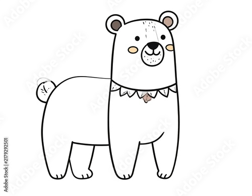 Cartoon goat with expressive face and horns.