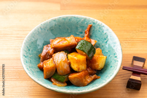 夏野菜のトマト煮