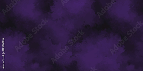 Purple Smoke Cloud Abstract Background with Dark Atmospheric Texture.