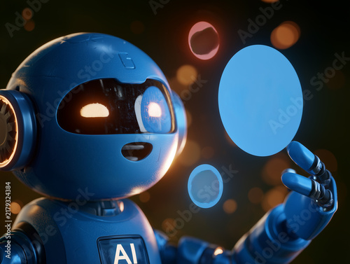 AI robot representing workflow automation and software development