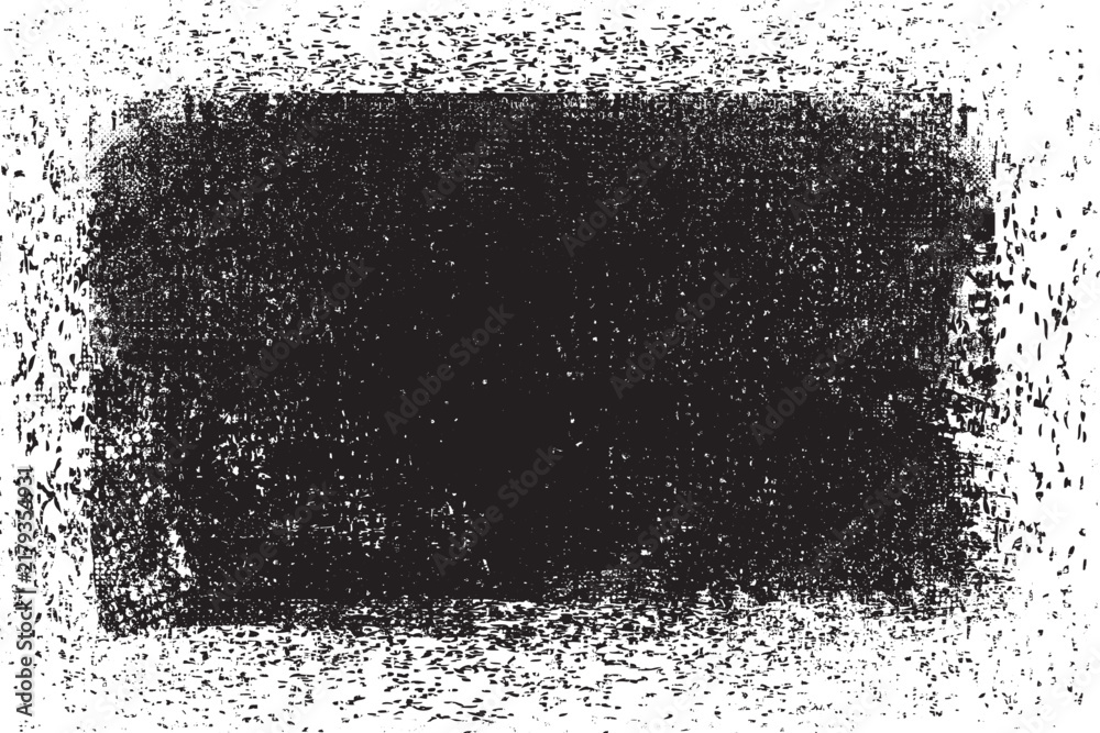 Obraz premium Glitch distorted geometric shape . Noise destroyed background . Trendy defect overlay texture . Glitched collage .Grunge textured . Distressed effect .Vector shapes with stripes screen print texture. 