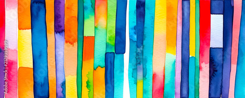 Bright multicolored stripes background, abstract pattern