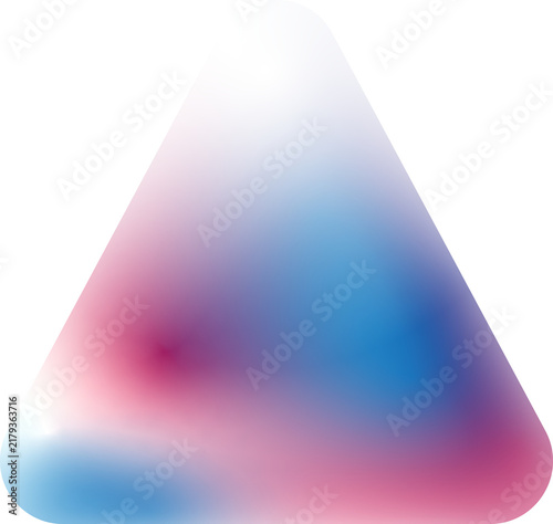 Abstract vibrant triangle mesh gradient