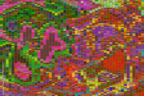 Colorful pixelated abstract digital art background