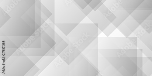 Grey white abstract background paper shine and layer element. Modern style abstract background. square shape with futuristic concept background.