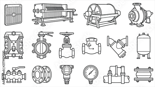 Hydrometallurgy Fluid Handling Slurry Pumps and Industrial Filtration Elements