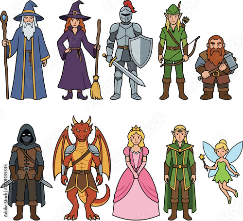 vector illustration of a group of people