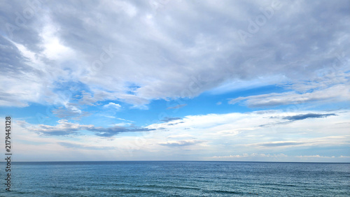 Canvastavla Dynamic layered cloudscape after a Mediterranean rainstorm, with stratocumulus,