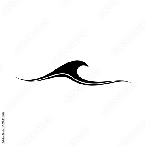 Wave Symbol Vector Graphic