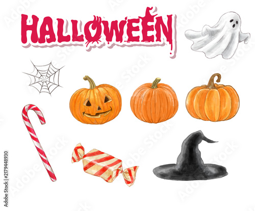 Obraz na płótnie ハロウィンセット